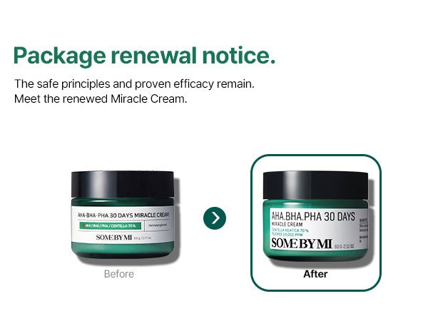 Some By Mi 30 Days Miracle Face Cream AHA-BHA-PHA 60g