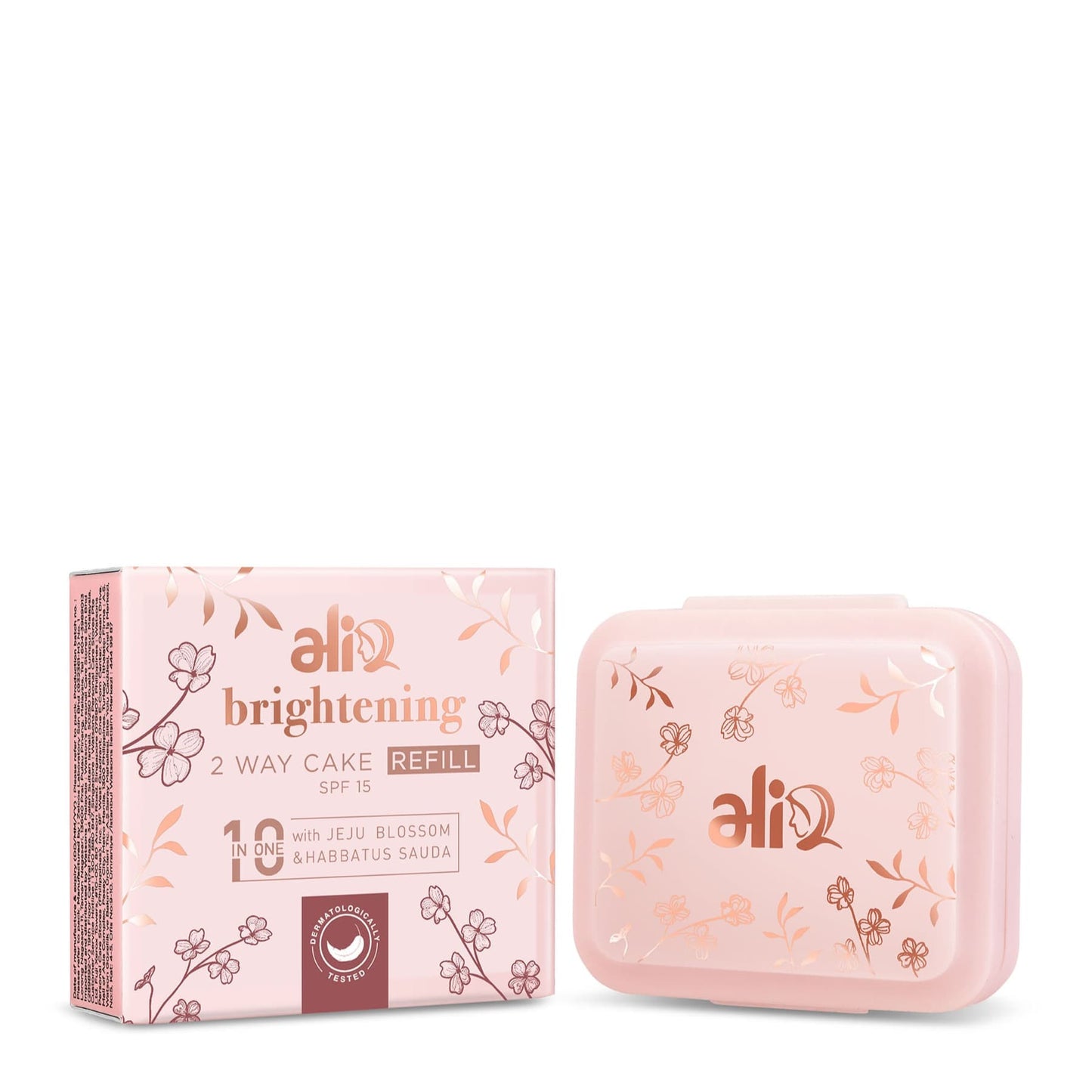 Alia Brightening 2 Way Cake Compact Refill Luminous Finish Powder 12.2g