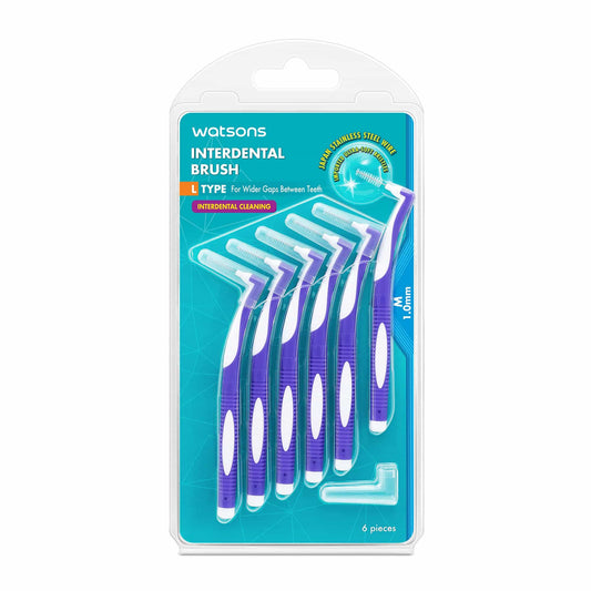 L Type Interdental Brush 1.0mm 6pcs