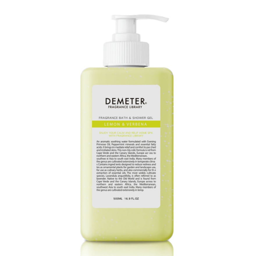 Fragrance Home Spa Scrub Body Wash Lemon & Verbena 480ml