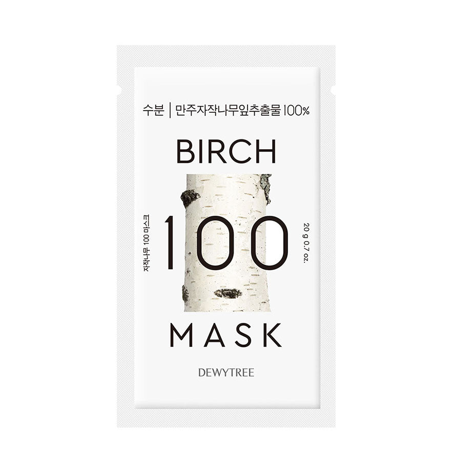 100 Birch Sheet Mask 1pc