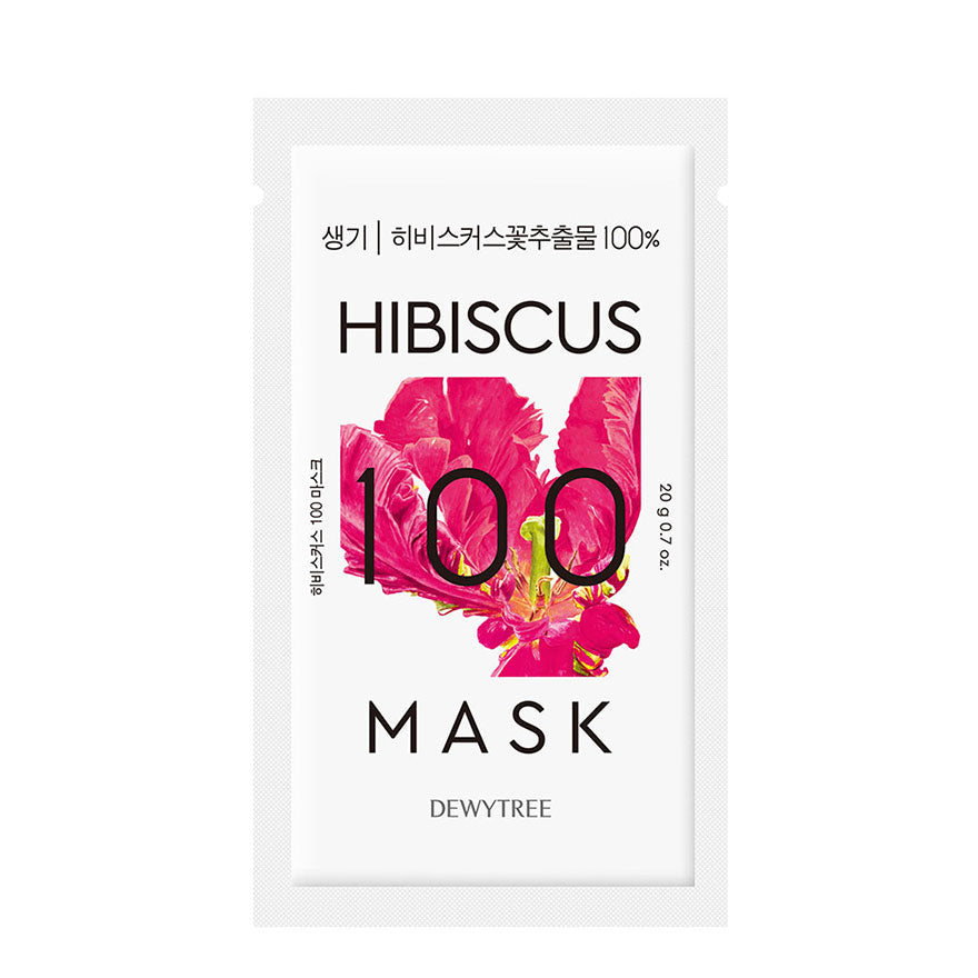 100 Hibiscus Sheet Mask 1pc