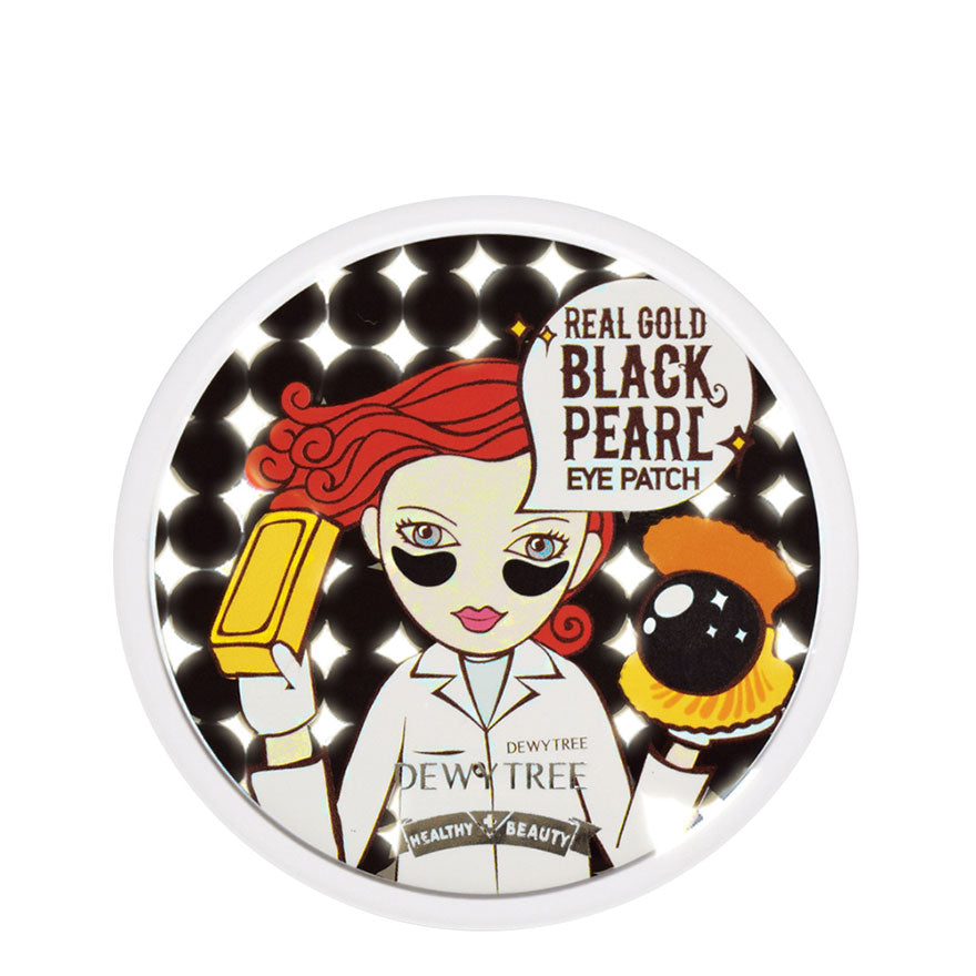 Real Gold Black Pearl Eye Patch Sheet Mask 60pcs