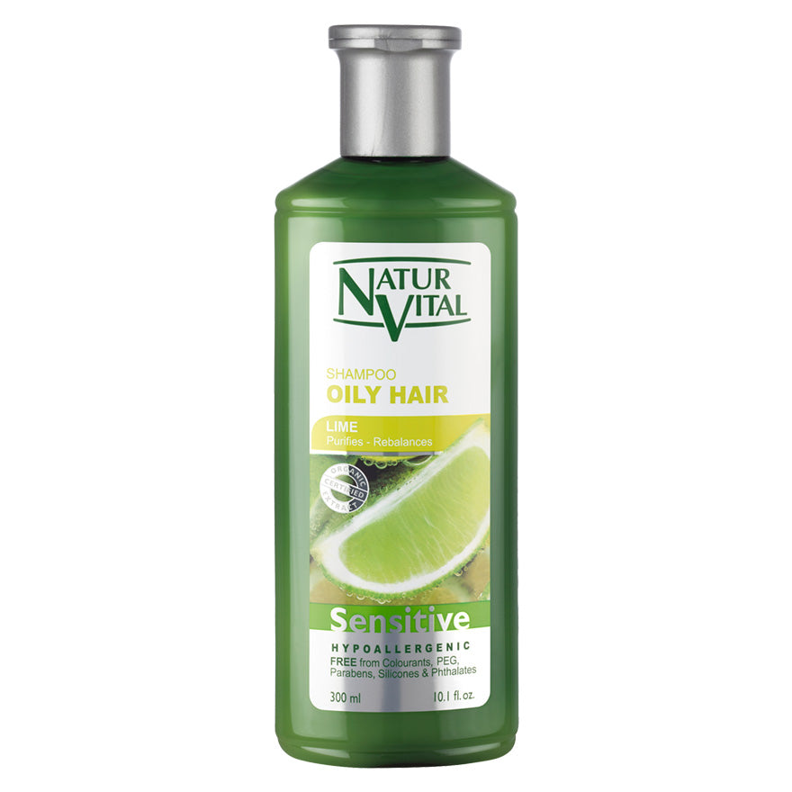 Sensitive Shampoo Lime Oily Hair 300ml 300ml