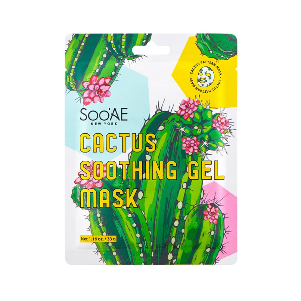 Soothing Gel Sheet Mask Cactus 1pc
