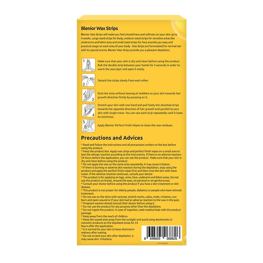 Wax Strips Normal Skin