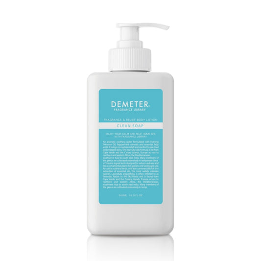 Fragrance Relief Body Lotion Moisturiser Clean Soap 480ml