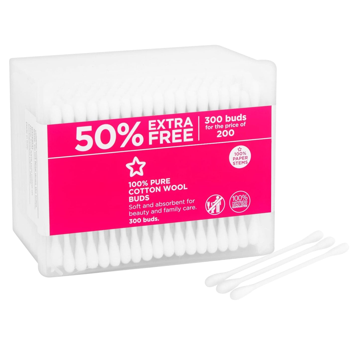 Cotton Wool Buds 300pcs