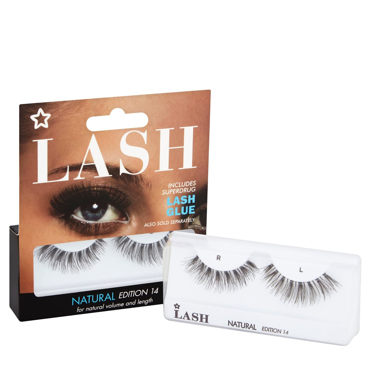 Natural False Eyelashes Edition 14 1 pair