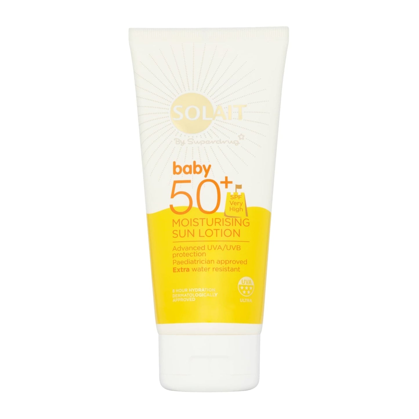 Superdrug Solait Baby Moisturising Sun Cream SPF50+ 200ml 200ml