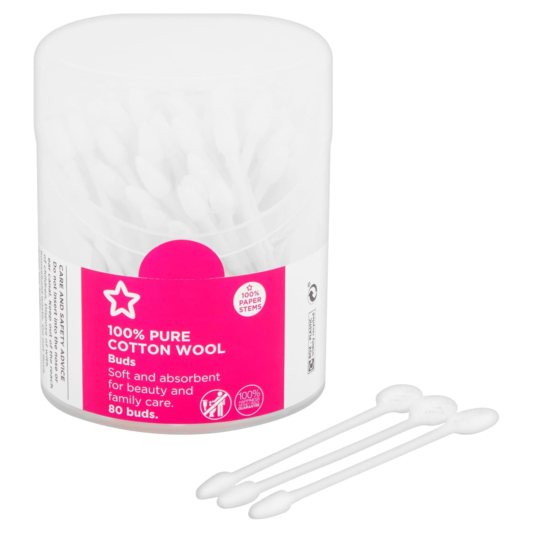 Cotton Wool Buds 80pcs