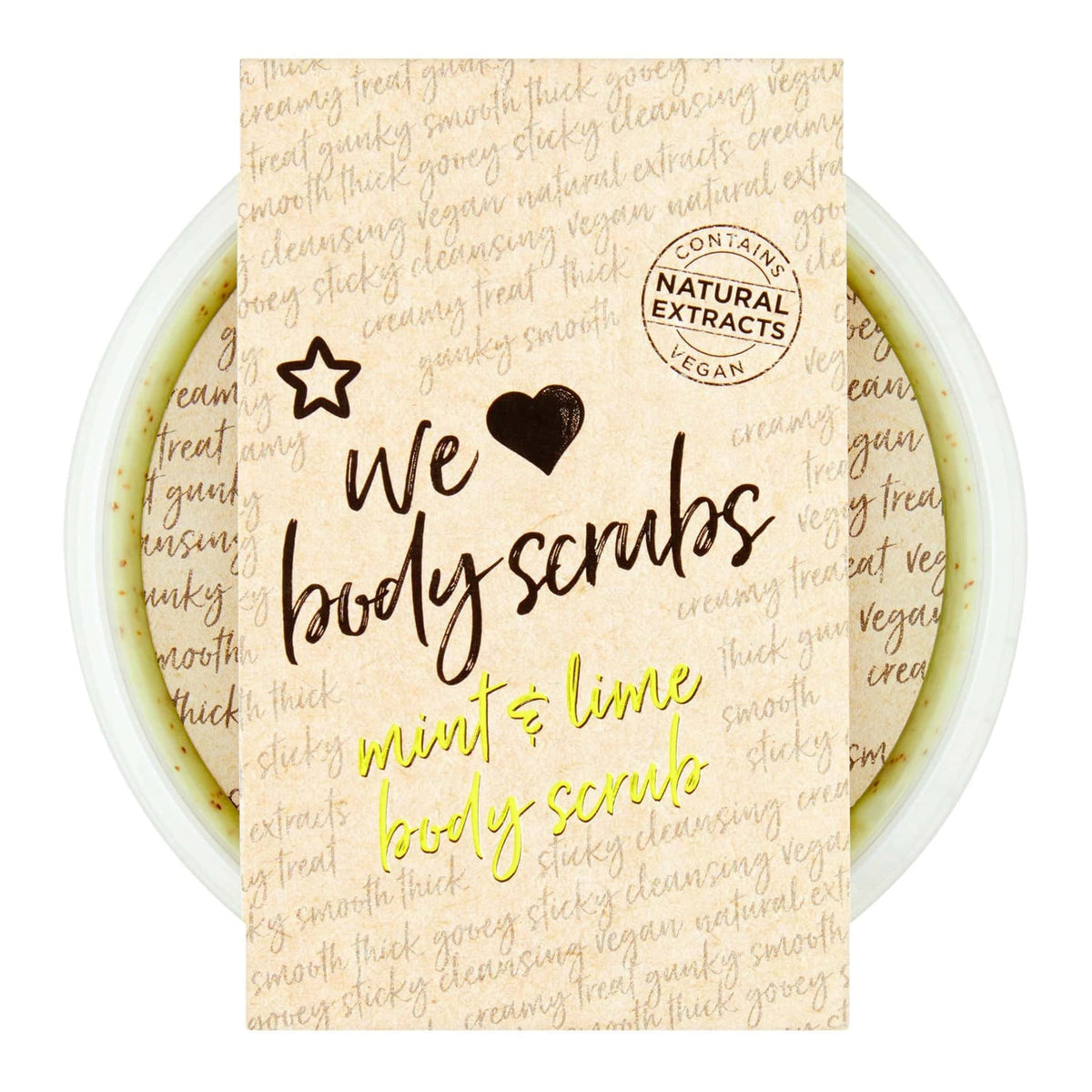 We Heart Body Scrub Mint & Lime 200ml