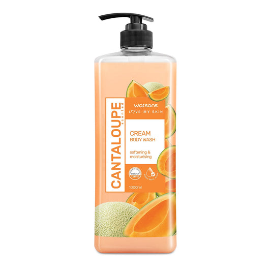 Love My Skin Softening & Moisturising Cream Body Wash Cantaloupe 1l 1L