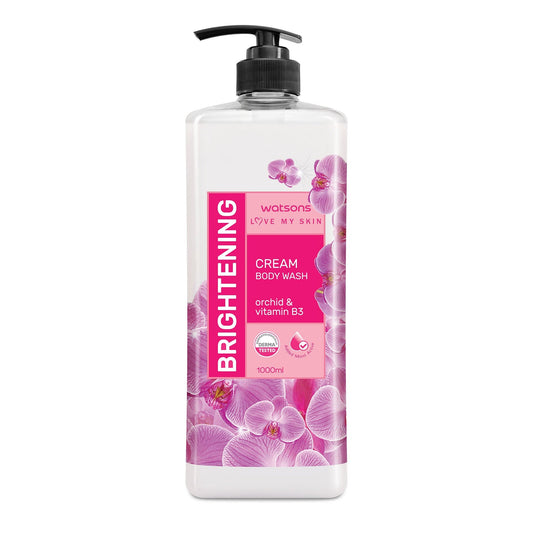 Love My Skin Brightening Cream Body Wash Orchid 1l 1L