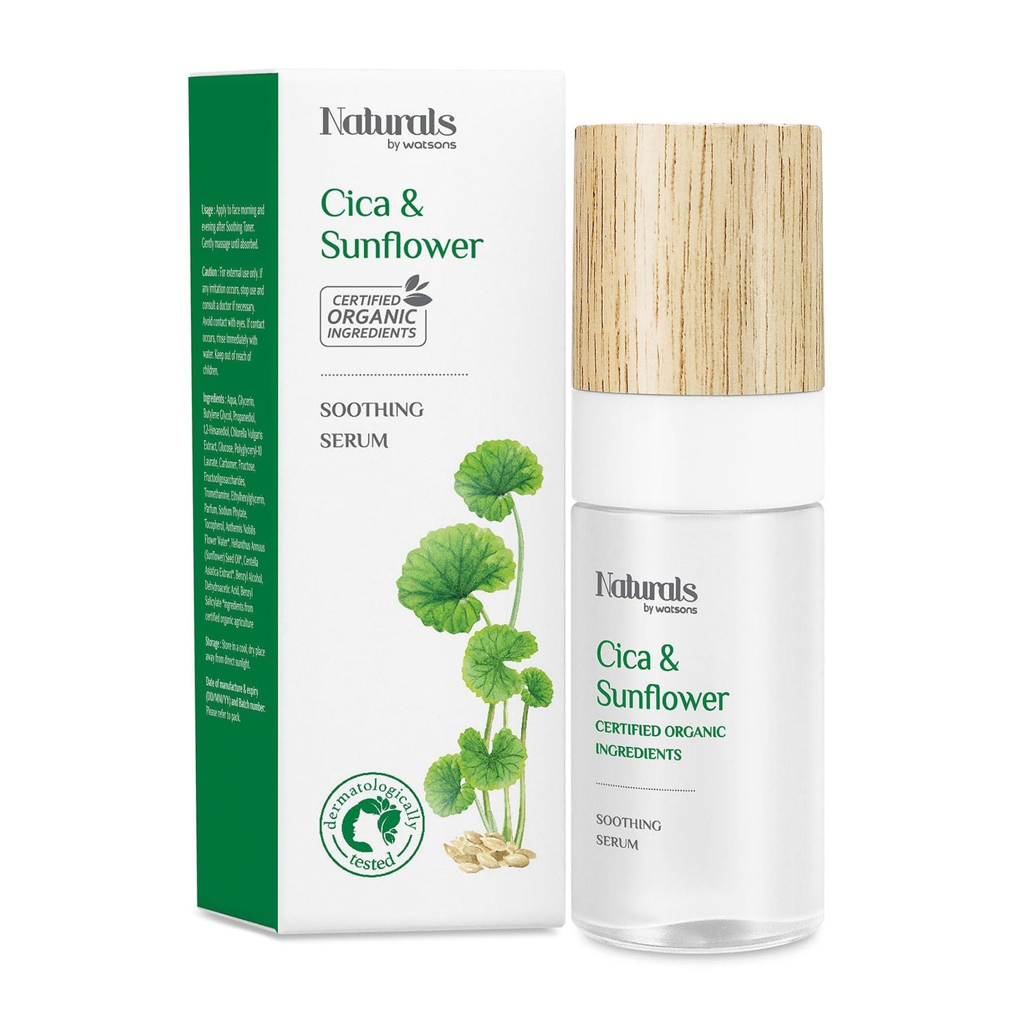 Soothing Face Serum Cica & Sunflower 30ml 30ml