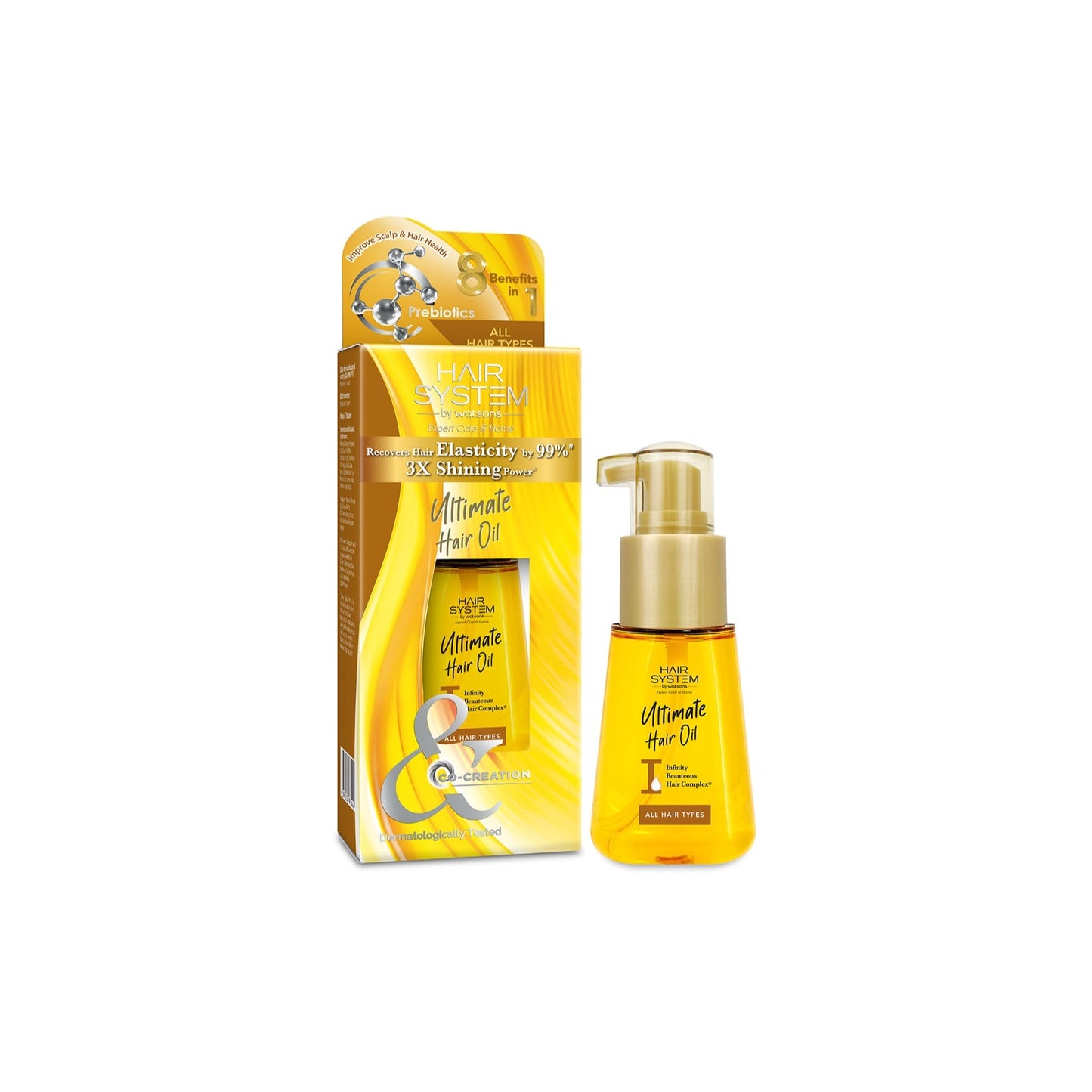 Hair System by Watsons Ultimate Hair Oil (Normal Hair) 70ml