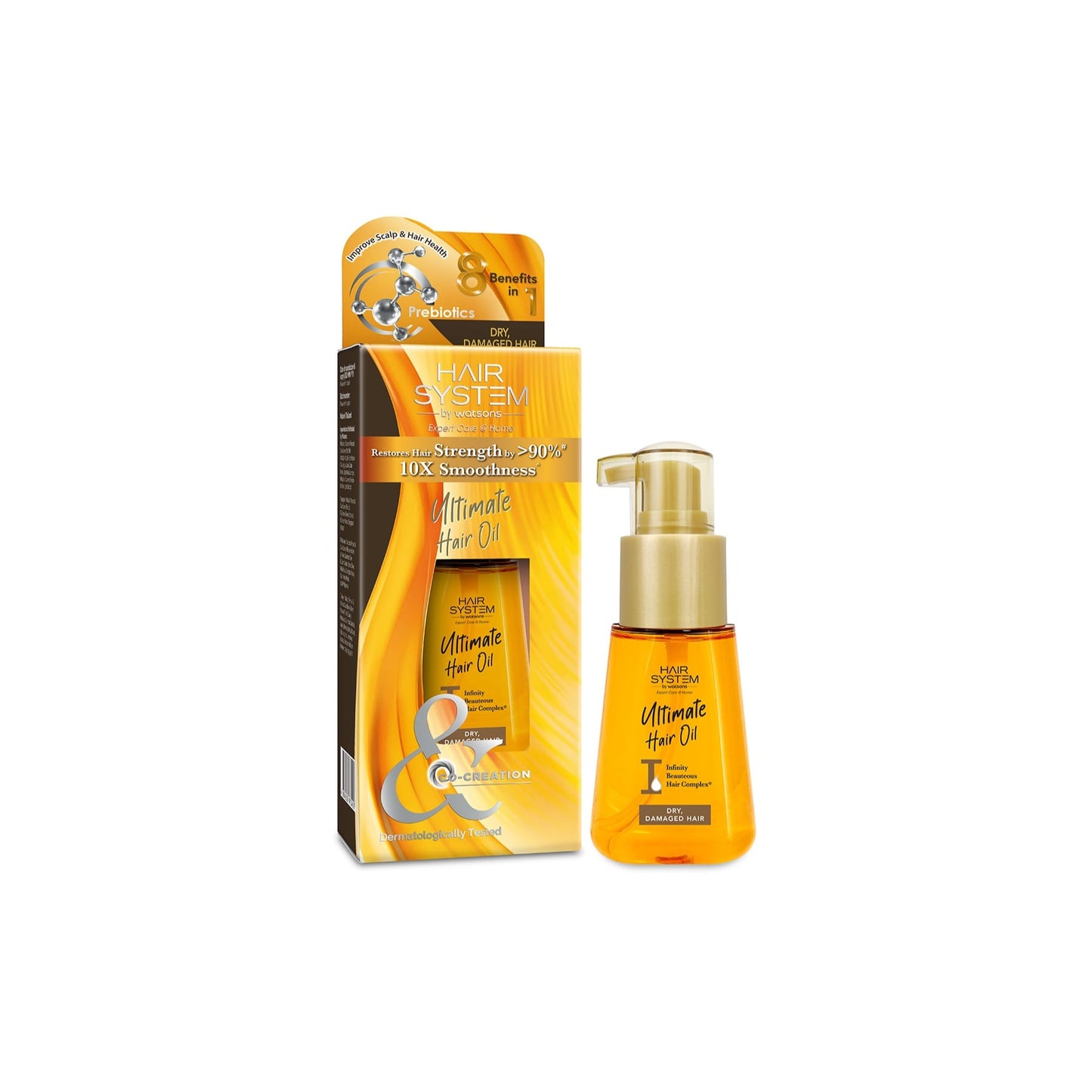 Hair System by Watsons Ultimate Hair Oil (Dry, Damaged Hair) 70ml