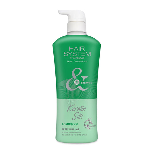 Hair System by Watsons Keratin Silk Shampoo 500ml