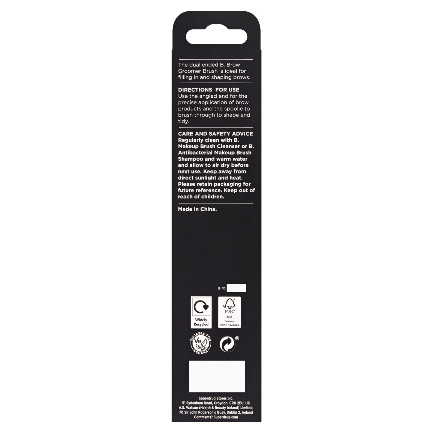 Superdrug B. Brow Groomer