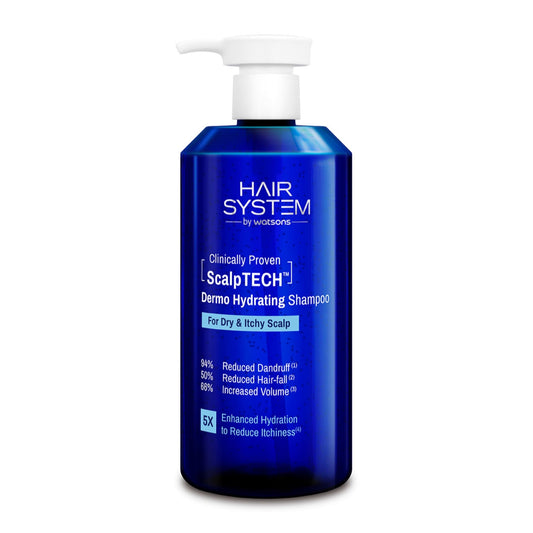 Hair System by Watsons Scalptech Dermo Hydrating Shampoo for Dry & Itchy Scalp