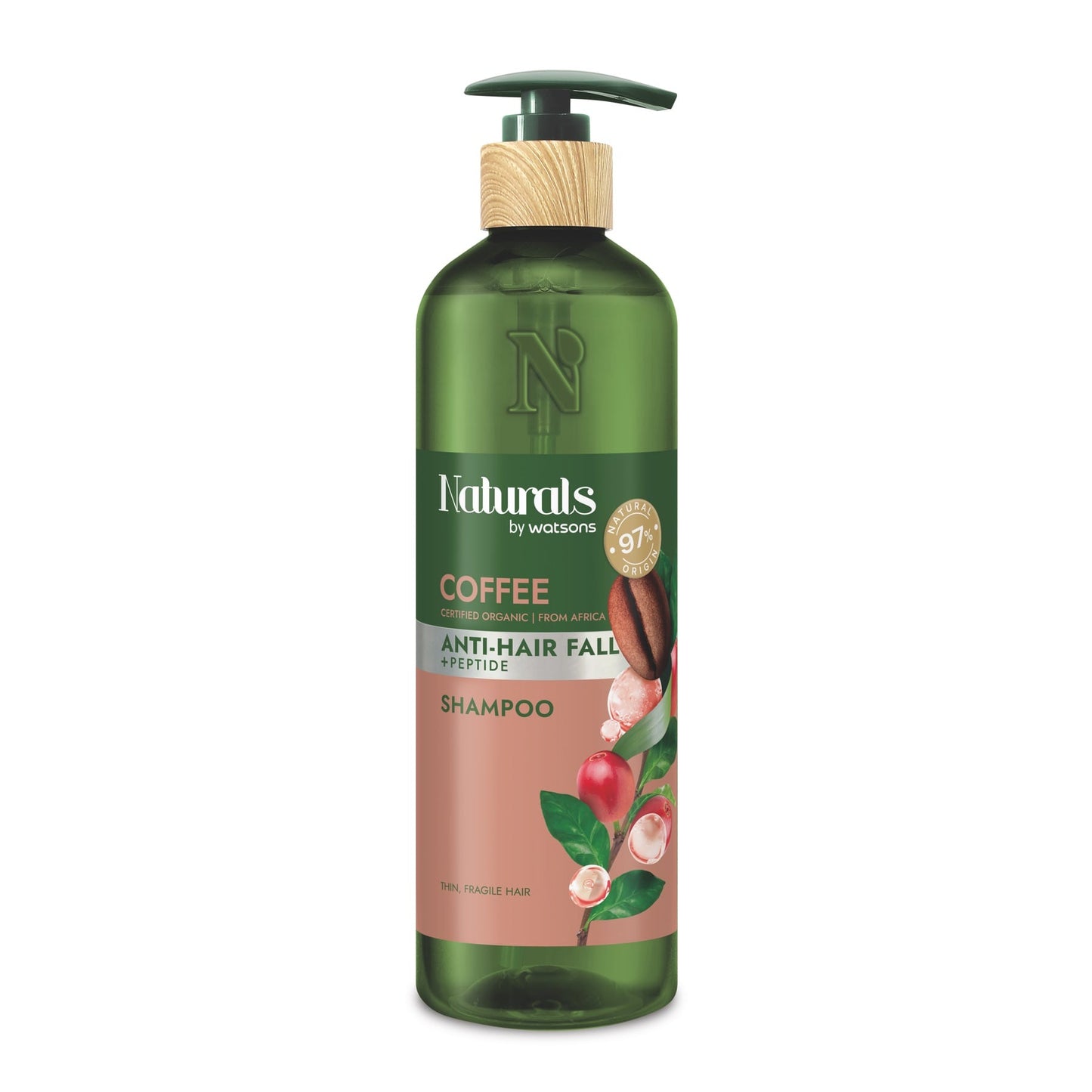 شامبو القهوة من ناتشورالز باي واتسونز 490 مل