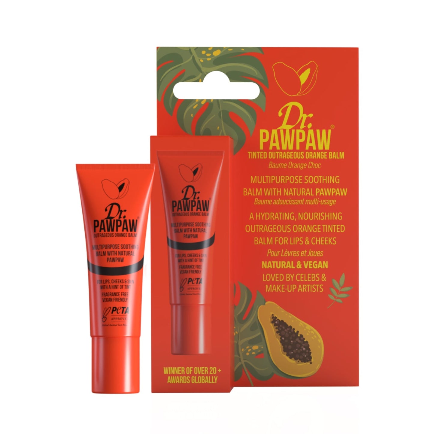 Dr.pawpaw Outrageous Orange Balm 10 Ml