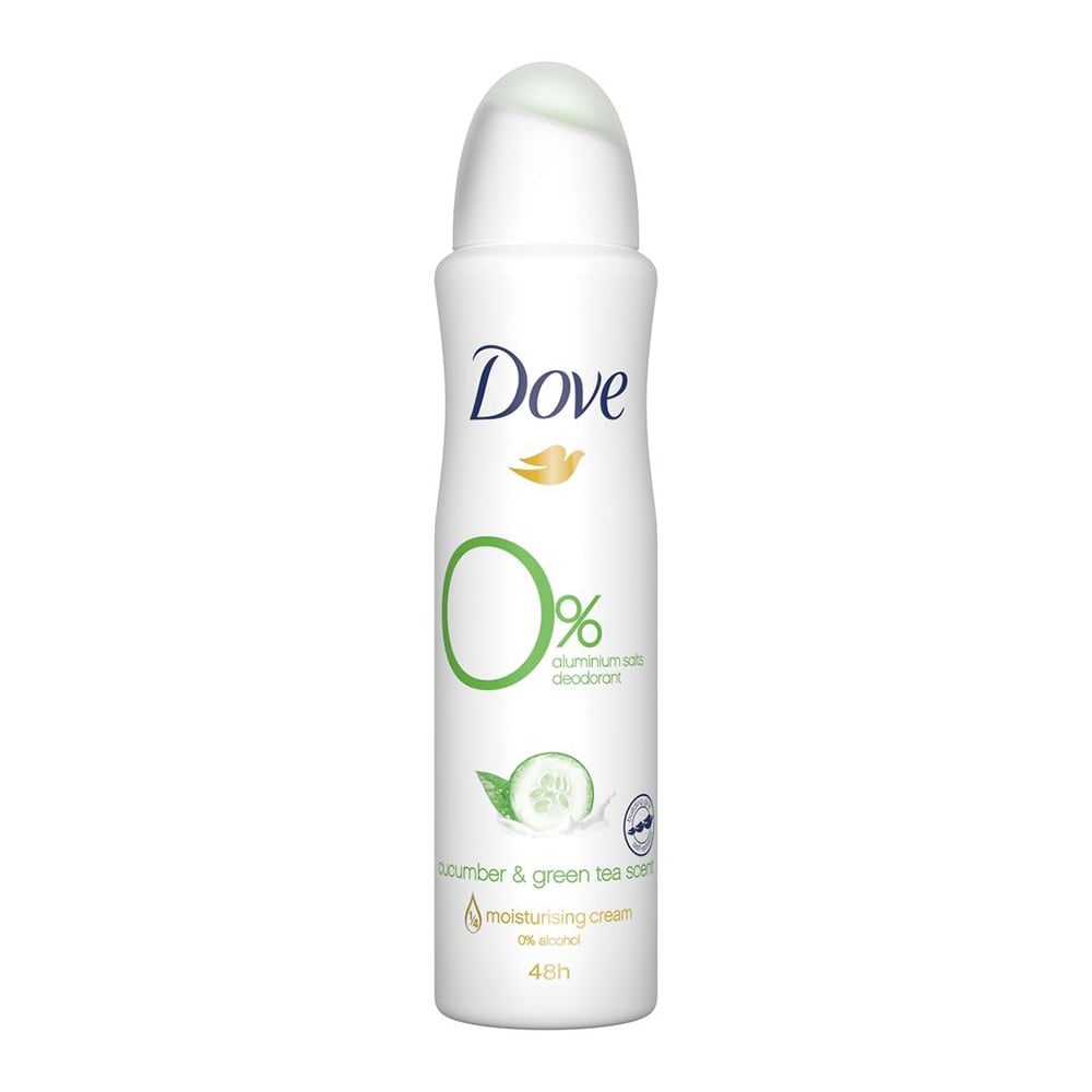 Anti-Perspirant Deodorant Spray 0% Aluminium Cucumber & Green Tea 150ml 150ml