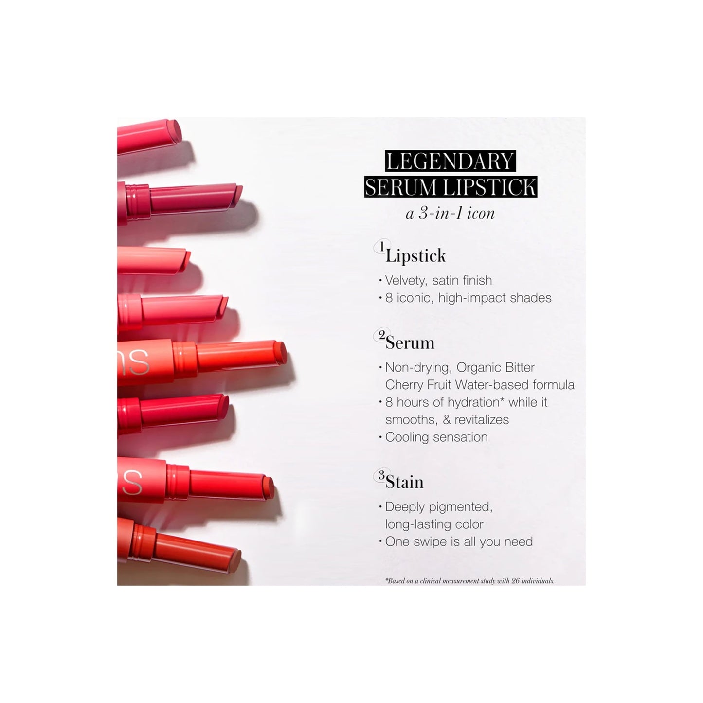 RMS Beauty Legendary Serum Lipstick 3.5g