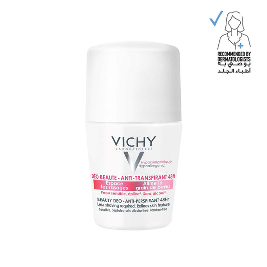 Vichy Anti Perspirant Beauty Deodorant Roll on, 50ml
