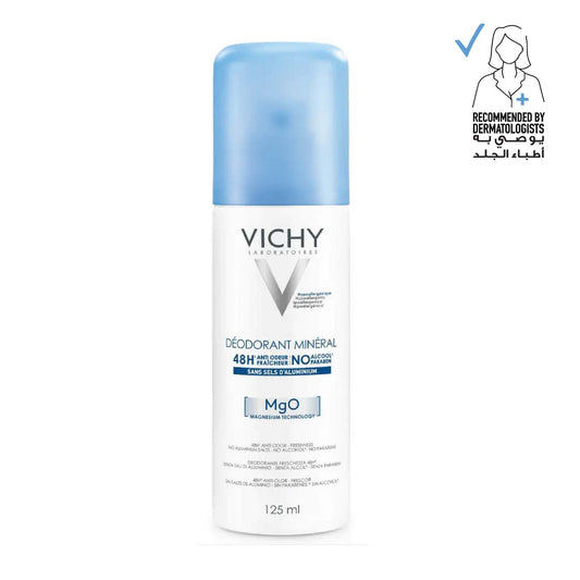 Vichy Deodorants 48h Mineral Spray Sensitive Skin 125ml
