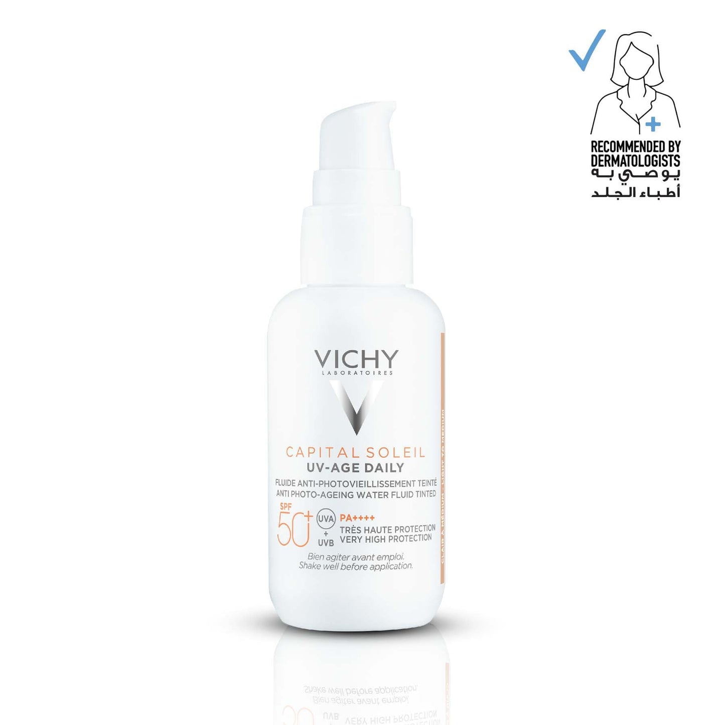 Vichy Capital Soleil Uv-âge Daily Fluide Tinted Sfp50+ 40 Ml