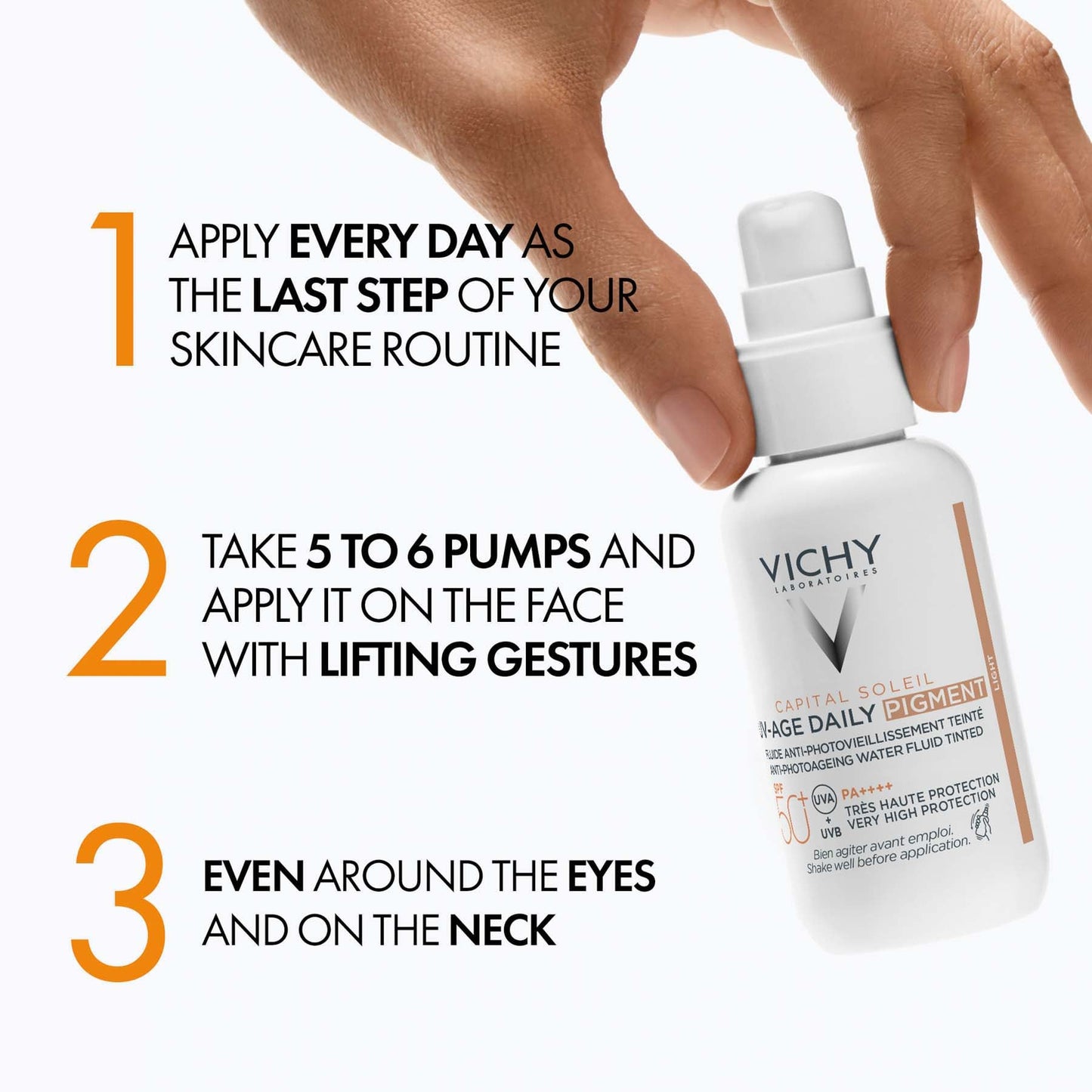 Vichy Capital Soleil Uv-âge Daily Fluide Tinted Sfp50+ 40 Ml