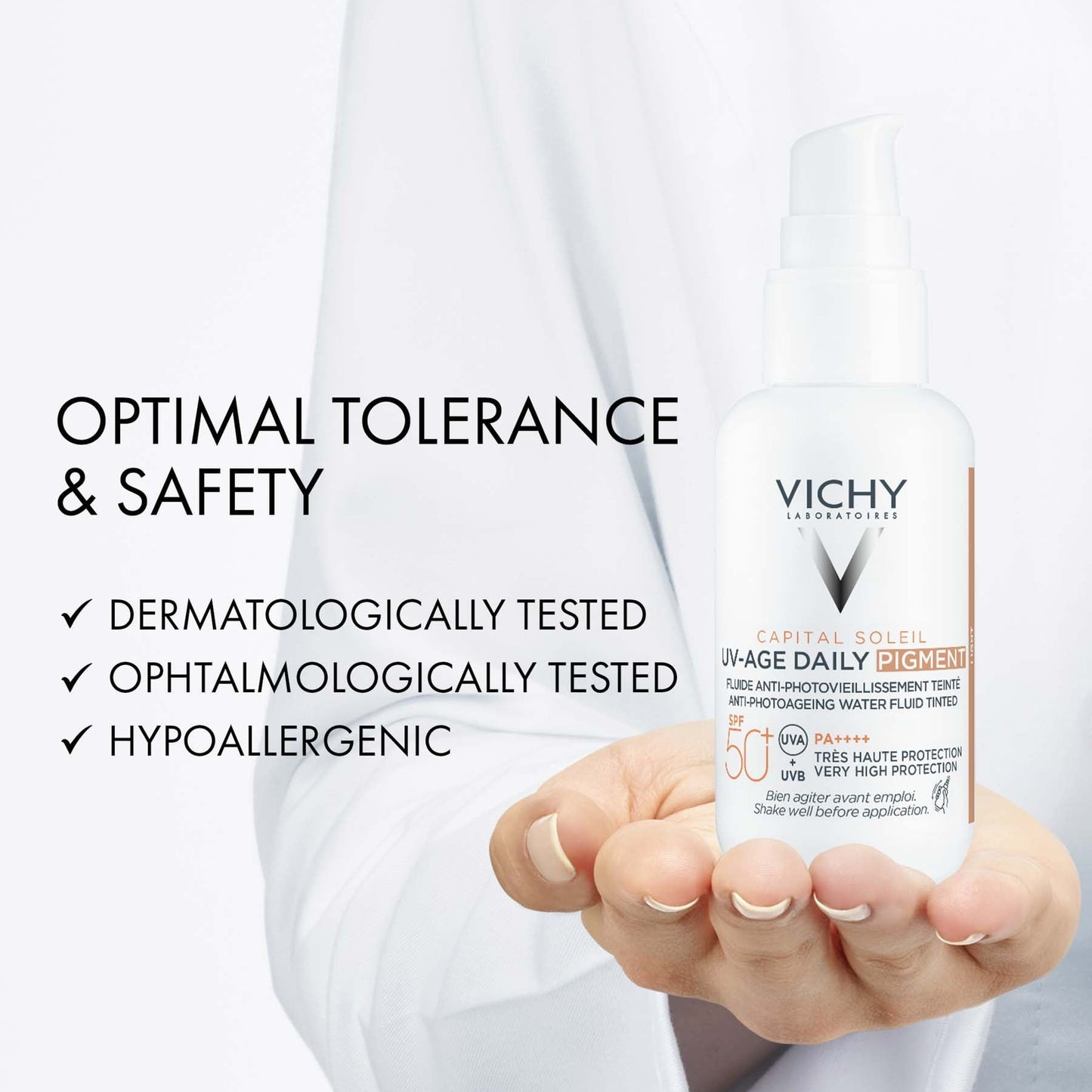 Vichy Capital Soleil Uv-âge Daily Fluide Tinted Sfp50+ 40 Ml