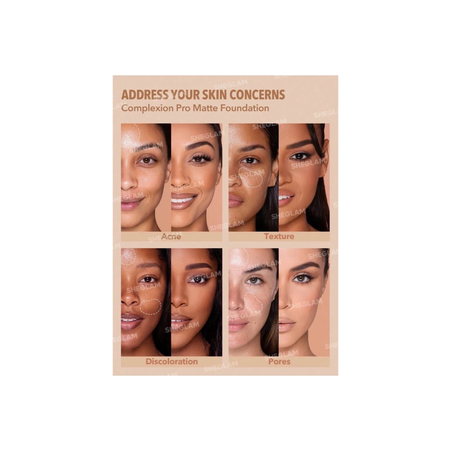 SHEGLAM Complexion Pro Matte Foundation - Warm Vanilla