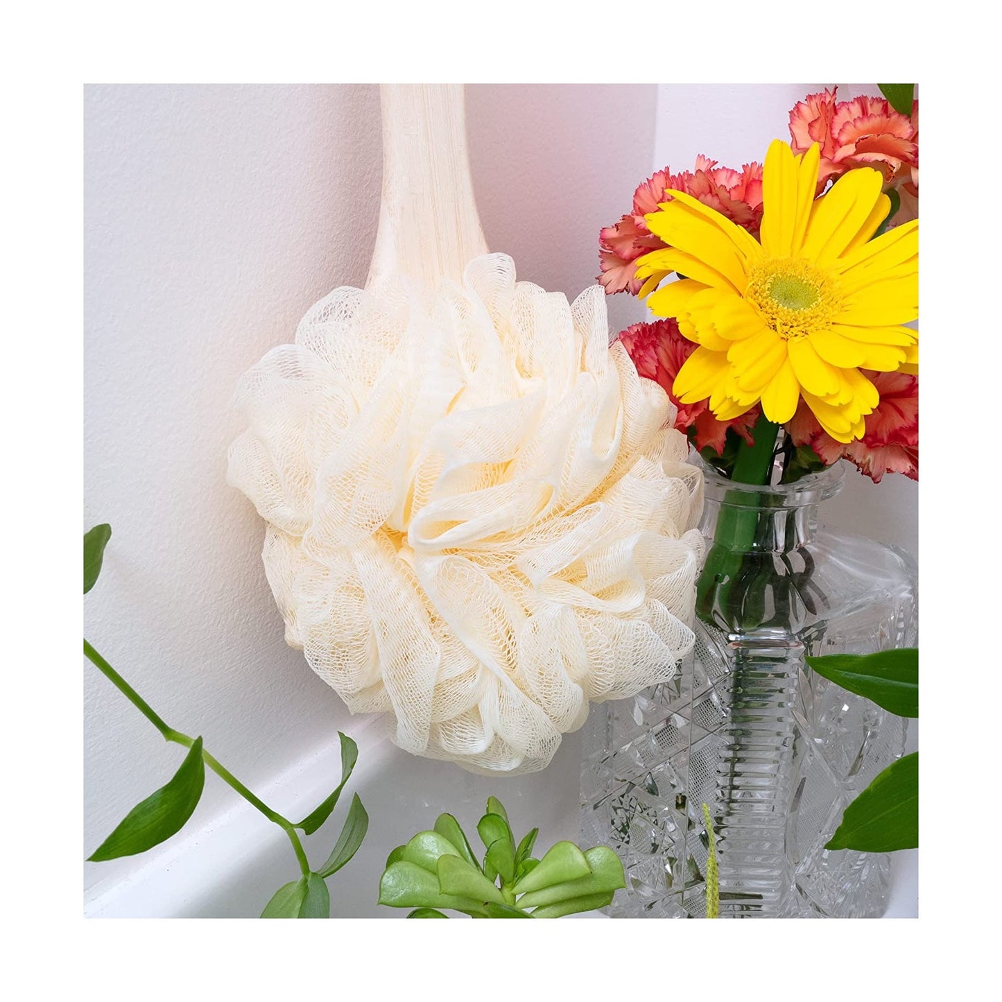 EcoTools EcoPouf Bath Brush 1pc