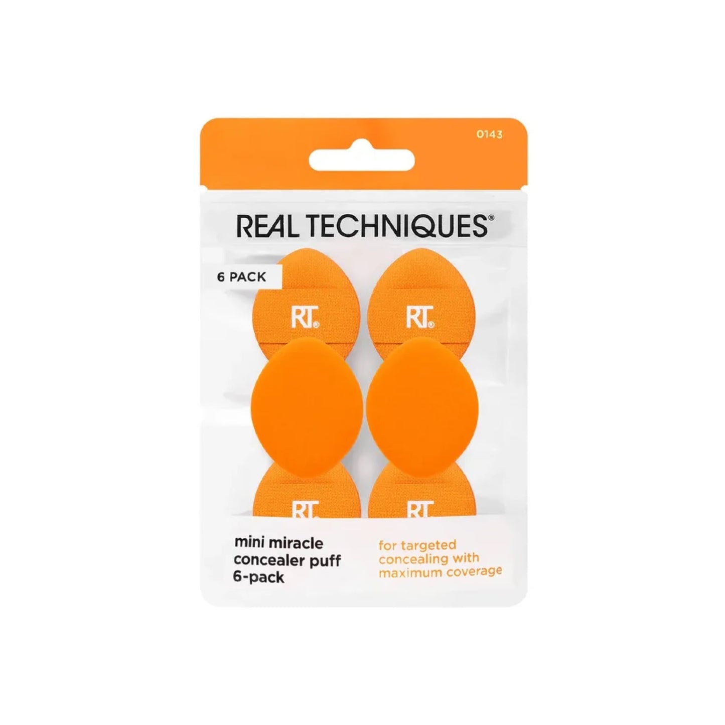 REAL TECHNIQUES Mini Miracle Concealer Puff 6 Pack