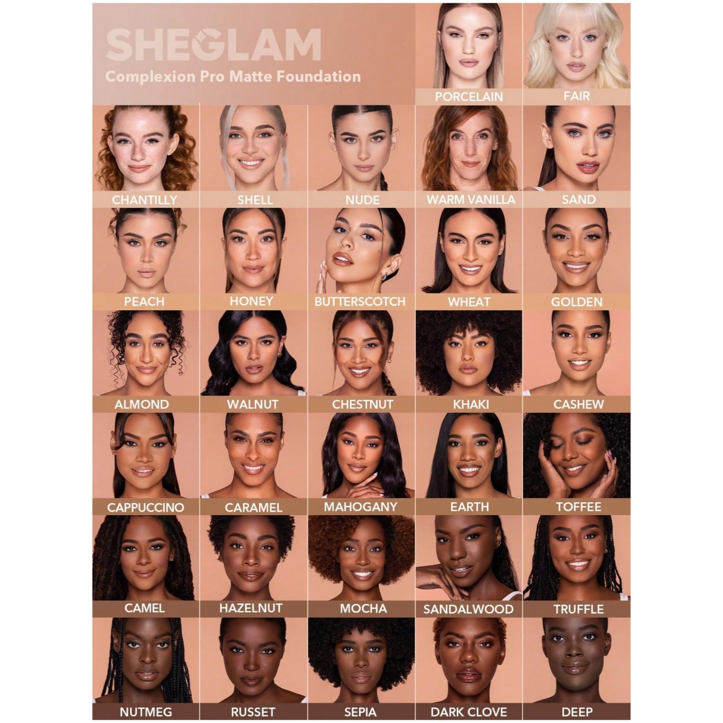 Sheglam Complexion Pro Long Lasting Breathable Matte Foundation