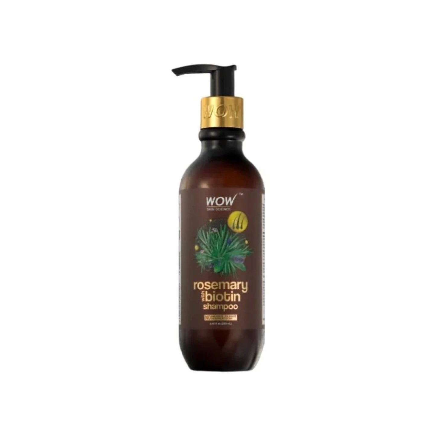 WOW Skin Science Rosemary Biotin Shampoo 250 ml