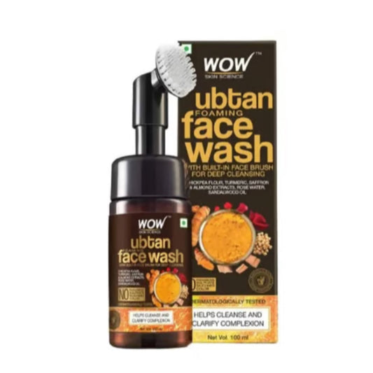 WOW Skin Science Ubtan Foaming Face Wash 150 ml