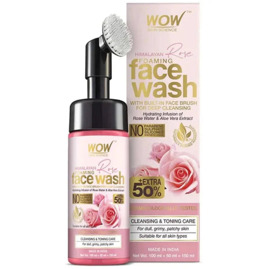 WOW Skin Science Himalayan Rose Face Wash 150 ml