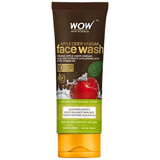 WOW Skin Science Apple Cider Vinegar Face Wash 100 ml