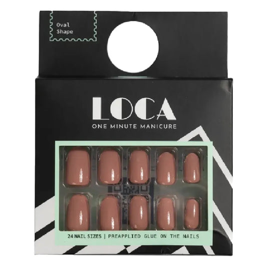 Loca Nails Nude Oval No 28