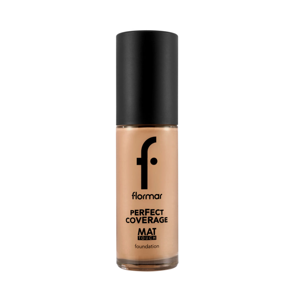 Flormar Perfect Coverage Mat Touch Liquid Foundation