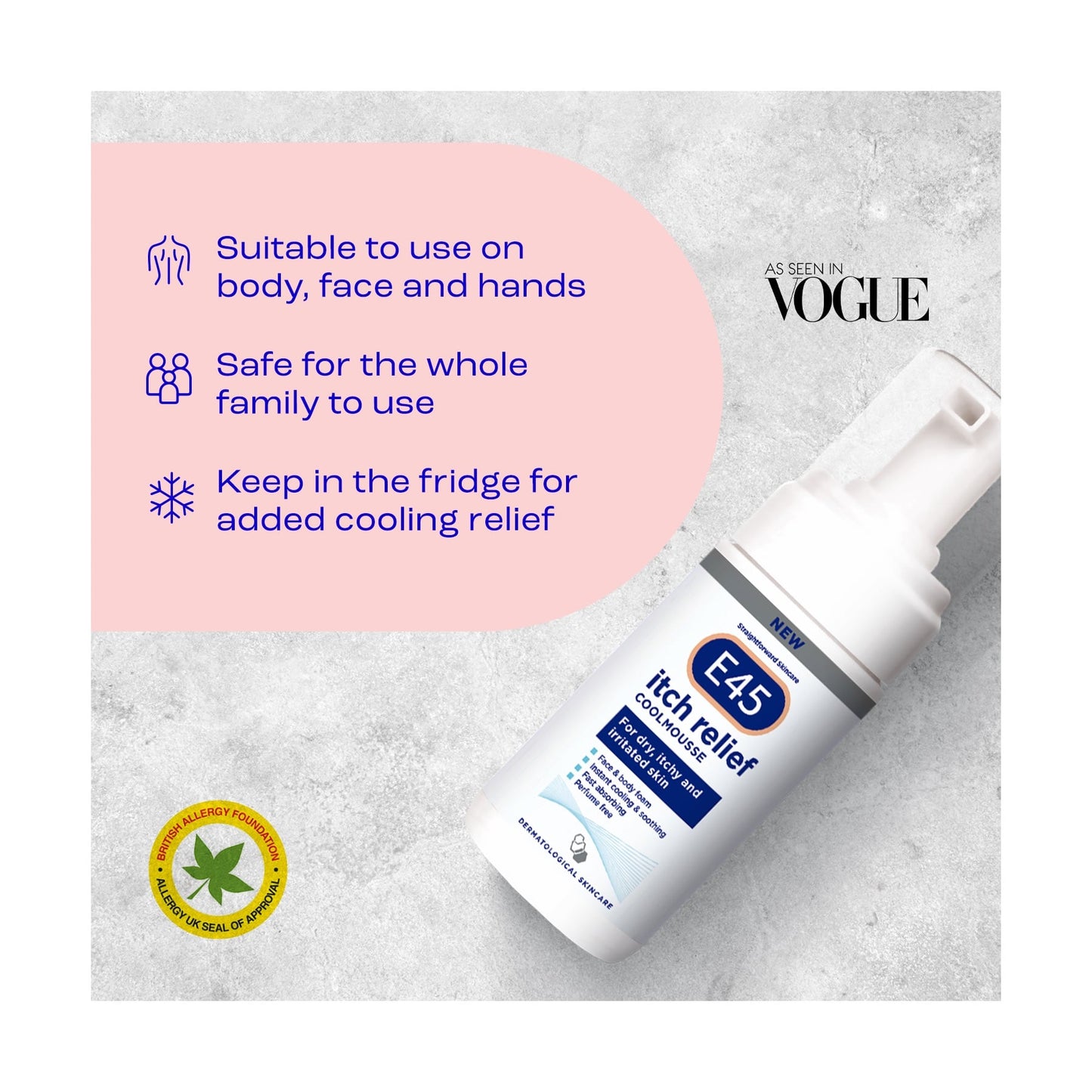 موس بارد لتخفيف الحكة من كارو هيلثكير 100 مل