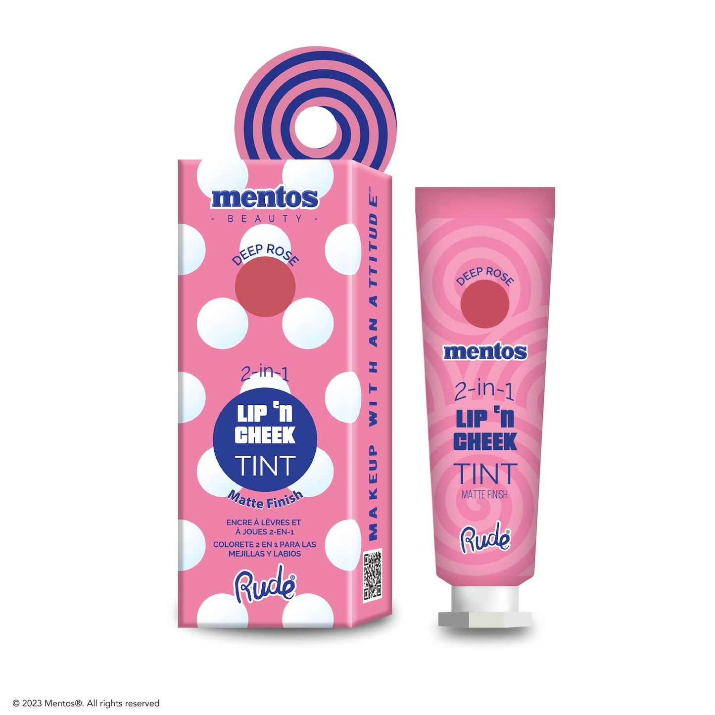 Rude Mentos 2 in 1 Lip'n Cheek Tint