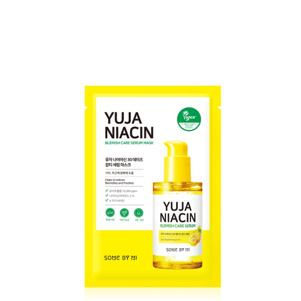 Somebymi Yuja Niacin Blemish Serum Mask