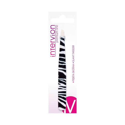 INTERVION INTERV OBLIQUE TWEEZERS WITH PRINT