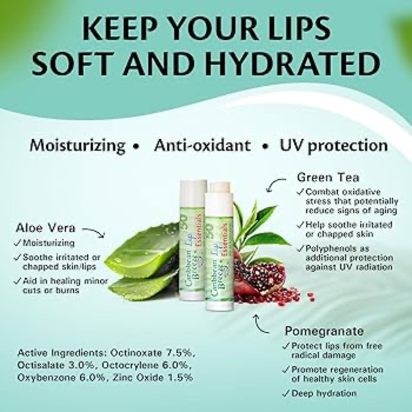 Caribbean Breeze Lips Spf50