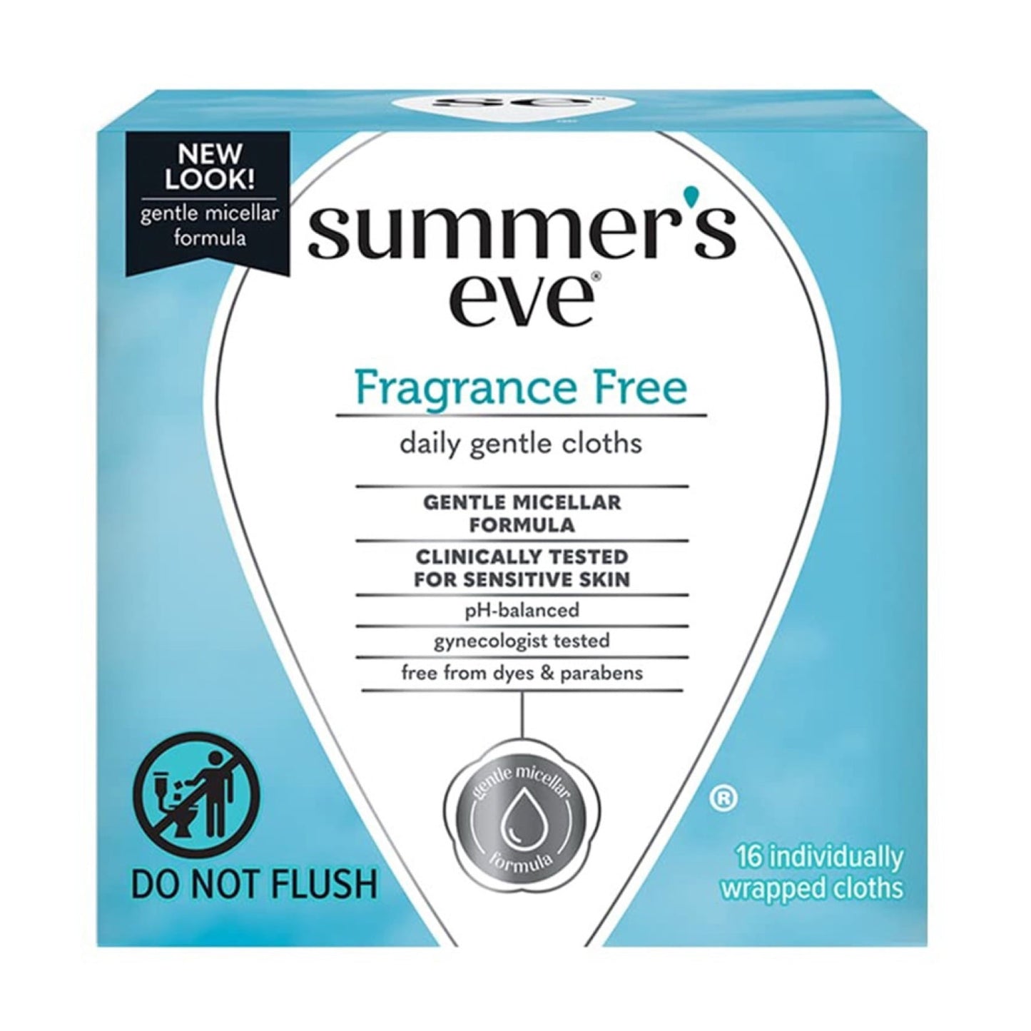 Summer's Eve Fragrance Free Clean Cloths