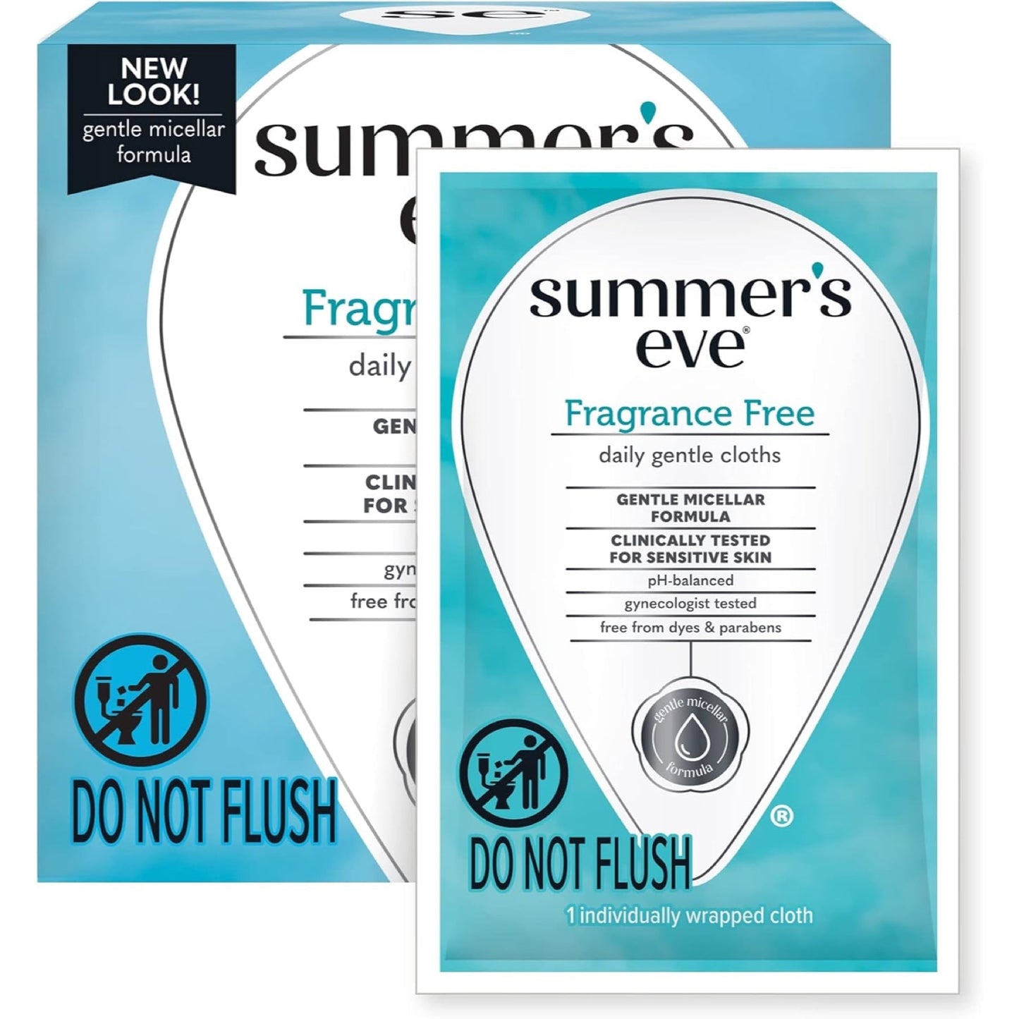 Summer's Eve Fragrance Free Clean Cloths